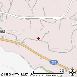 長崎県西海市西海町丹納郷1985周辺の地図