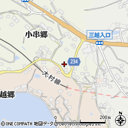 長崎県東彼杵郡川棚町小串郷307周辺の地図