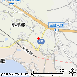 長崎県東彼杵郡川棚町小串郷677周辺の地図