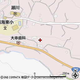 長崎県西海市西海町丹納郷1966周辺の地図
