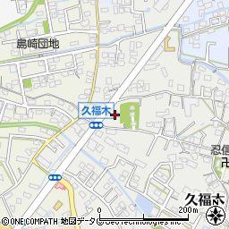 太洋軒久福木店周辺の地図