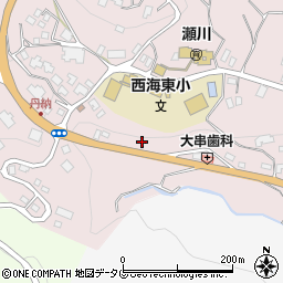 長崎県西海市西海町丹納郷2051周辺の地図