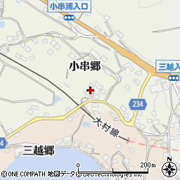 長崎県東彼杵郡川棚町小串郷669周辺の地図