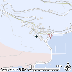 長崎県西海市西海町水浦郷172周辺の地図
