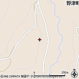 大分県臼杵市野津町大字藤小野1051周辺の地図