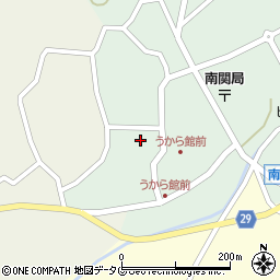 熊本県玉名郡南関町関町1244-2周辺の地図