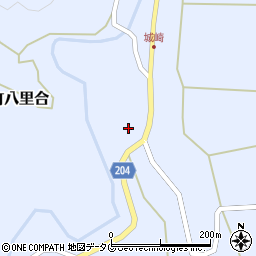 大分県臼杵市野津町大字八里合1030周辺の地図