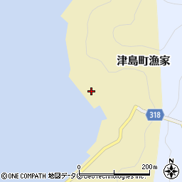 愛媛県宇和島市津島町漁家168周辺の地図