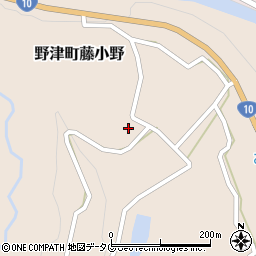 大分県臼杵市野津町大字藤小野2052周辺の地図