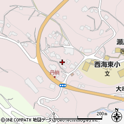 長崎県西海市西海町丹納郷2141周辺の地図