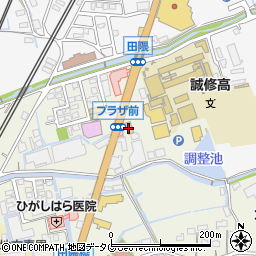 ステーキガスト 大牟田店周辺の地図