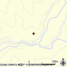 熊本県菊池市班蛇口1892周辺の地図