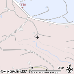 長崎県西海市西海町丹納郷258周辺の地図