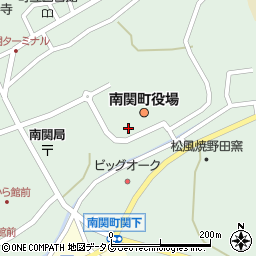 南関町役場　総務課周辺の地図