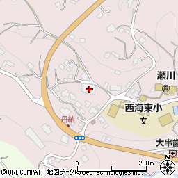 長崎県西海市西海町丹納郷2135周辺の地図