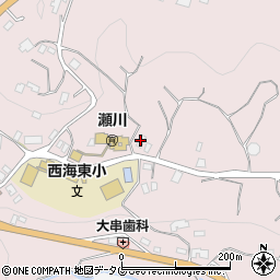 ミユキソーイング社宅周辺の地図