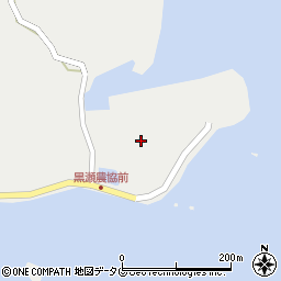 長崎県西海市大島町黒瀬周辺の地図