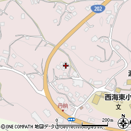 長崎県西海市西海町丹納郷2154周辺の地図