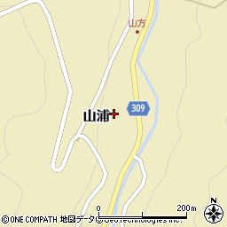 佐賀県鹿島市山浦3024周辺の地図