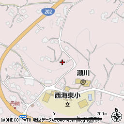 長崎県西海市西海町丹納郷2750周辺の地図