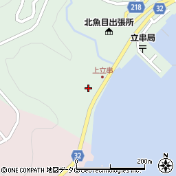 長崎県南松浦郡新上五島町立串郷87周辺の地図