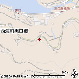 長崎県西海市西海町黒口郷1395周辺の地図
