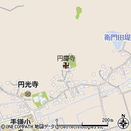円慶寺周辺の地図