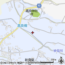 福岡県大牟田市宮部周辺の地図