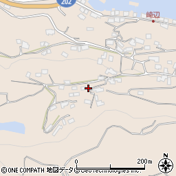 長崎県西海市西海町黒口郷1793周辺の地図
