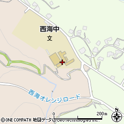 長崎県西海市西海町黒口郷518周辺の地図