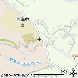 長崎県西海市西海町黒口郷519周辺の地図