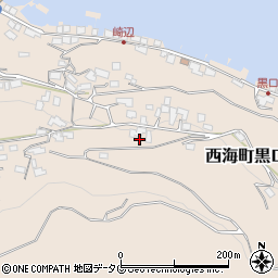 長崎県西海市西海町黒口郷1883周辺の地図