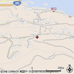 長崎県西海市西海町黒口郷2013周辺の地図