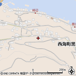 長崎県西海市西海町黒口郷1884周辺の地図