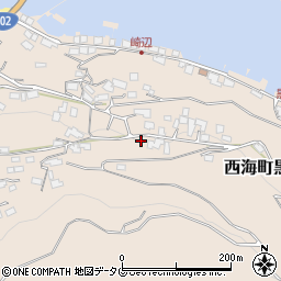 長崎県西海市西海町黒口郷1870周辺の地図