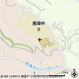 長崎県西海市西海町黒口郷520周辺の地図