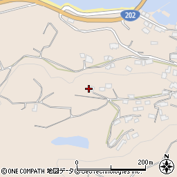 長崎県西海市西海町黒口郷2169周辺の地図