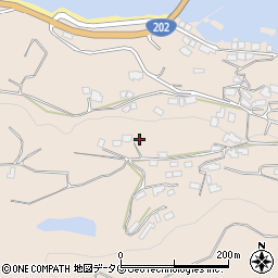 長崎県西海市西海町黒口郷1826周辺の地図