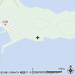 長崎県南松浦郡新上五島町立串郷673周辺の地図