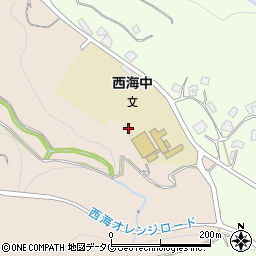 長崎県西海市西海町黒口郷514周辺の地図