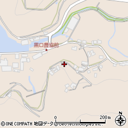 長崎県西海市西海町黒口郷1222周辺の地図