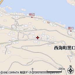 長崎県西海市西海町黒口郷1889周辺の地図