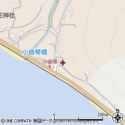 長崎県東彼杵郡東彼杵町小音琴郷2288周辺の地図