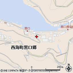 長崎県西海市西海町黒口郷1501周辺の地図