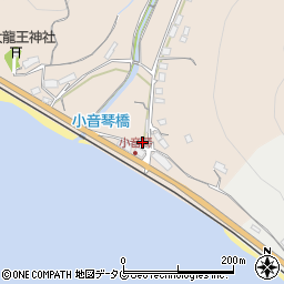 長崎県東彼杵郡東彼杵町小音琴郷2286周辺の地図
