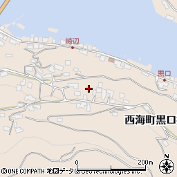 長崎県西海市西海町黒口郷1935周辺の地図