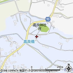 福岡県大牟田市宮部488-1周辺の地図