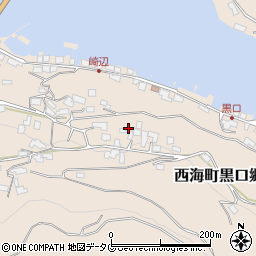 長崎県西海市西海町黒口郷1934周辺の地図