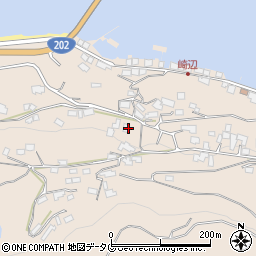 長崎県西海市西海町黒口郷1962周辺の地図