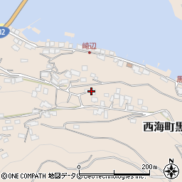 長崎県西海市西海町黒口郷1936周辺の地図